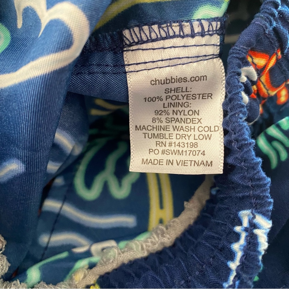 Chubbies The Neon Lights 5.5” Swim Shorts - Picture 7 of 7